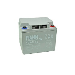 12FGL42 Batteria FIAMM AGM 42Ah per pannelli solari fotovoltaici