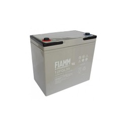 Batteria FIAMM AGM 55Ah per pannelli solari fotovoltaici [12FGL55]