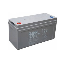 Batteria FIAMM AGM 120Ah per pannelli solari fotovoltaici [12FGL120]