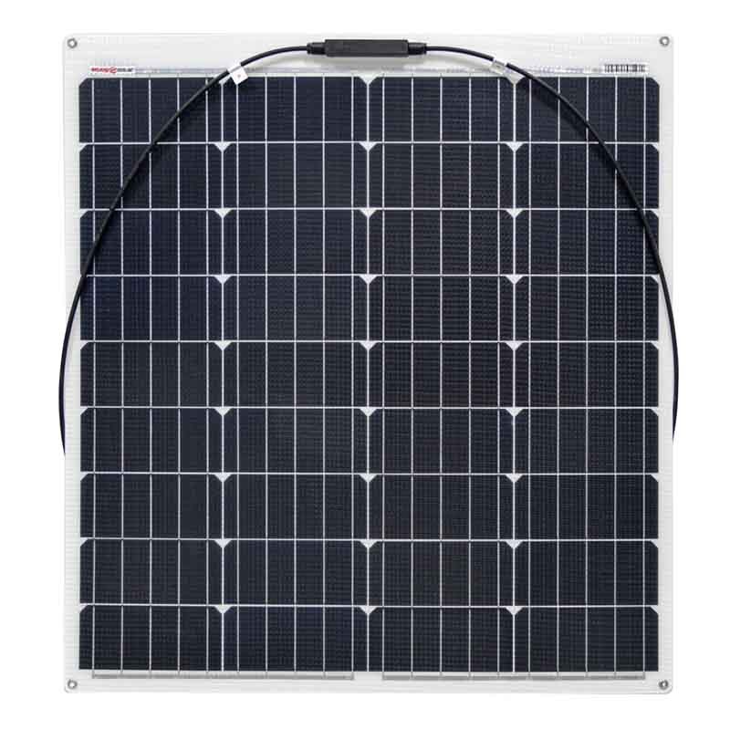 Pannello solare semi-flessibile ETFE uso marino 80W