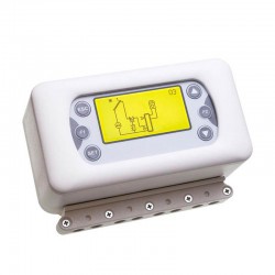 Termoregolatore - Centralina Tiemme con display LCD a 3 sonde di...