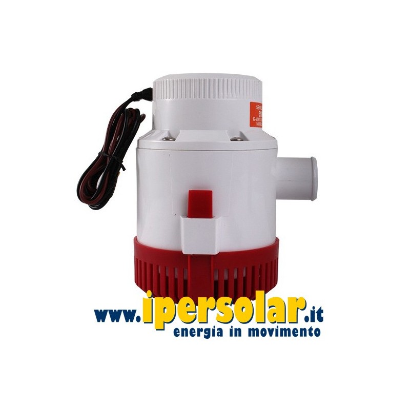 Pompa sentina 350 - 500 GPH 12V M@ster Litri Volume 24 Lt