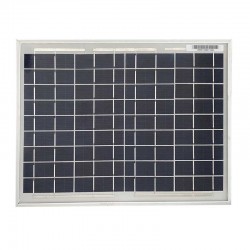 Pannello solare fotovoltaico 10W 12V Policristallino [SUN10P]