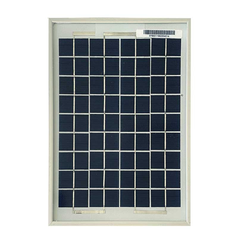 Pannello solare fotovoltaico 5W 12V Policristallino - Ipersolar Shop