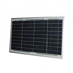 Pannello solare fotovoltaico 40W 12V Policristallino MADE IN ITALY