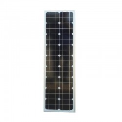Pannello solare fotovoltaico SLIM 45W 12V Monocristallino - Larghezza 29...
