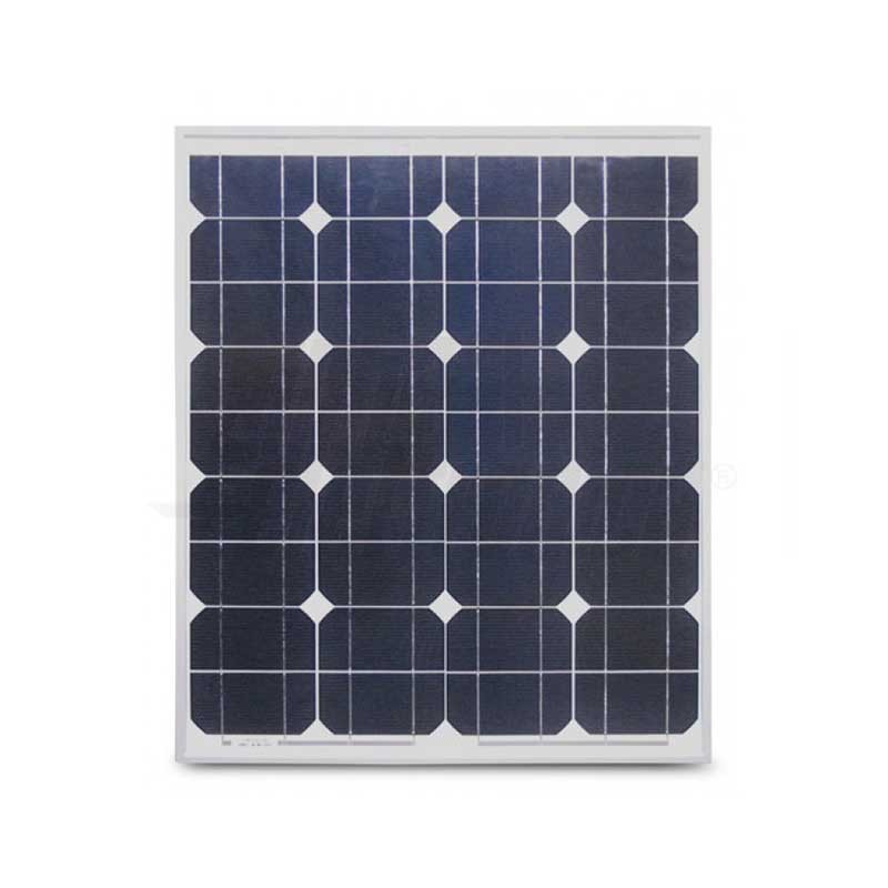 Pannello solare fotovoltaico 50 Watt/12 Volt Monocristallino - Ipersolar
