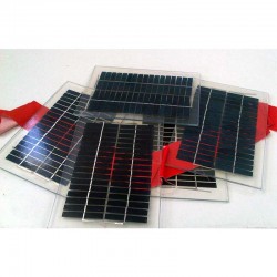 Pannello solare fotovoltaico 5W 12V Policristallino - Ipersolar Shop