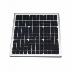 Pannello solare fotovoltaico 25 Watt 24V Monocristallino