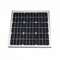 Pannello fotovoltaico 25W 24V Monocristallino MADE IN ITALY