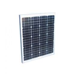 Pannello fotovoltaico 40W 24V Monocristallino MADE IN ITALY