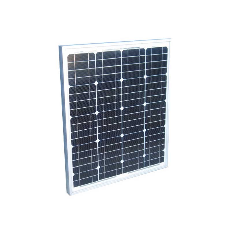 Pannello solare monocristallino 12V-50W FULL BLACK