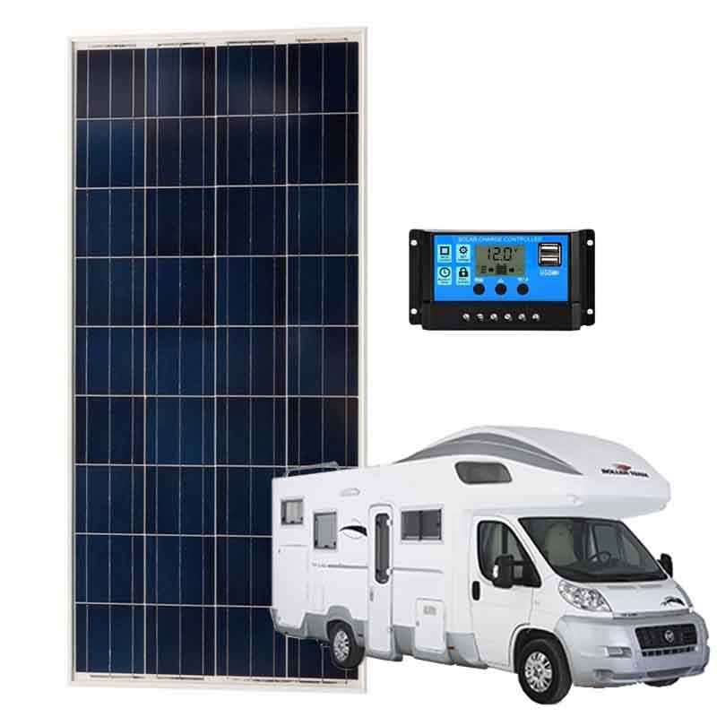 Kit fotovoltaico 100W per camper e barca - Ipersolar