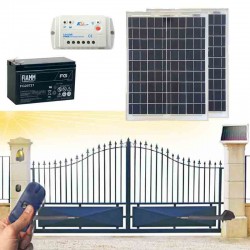 Kit solare automazione cancelli elettrici - 40W/24V