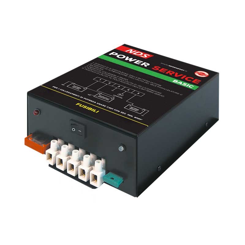 Power Service BASIC 12V 25A - Carica Batterie da Alternatore - Ipersolar