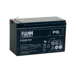 Batteria FIAMM AGM 7.2Ah per pannelli solari fotovoltaici FG20721