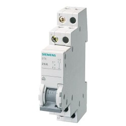 Commutatore 0-I-II 20A Siemens codice 5TE8142 attacco din