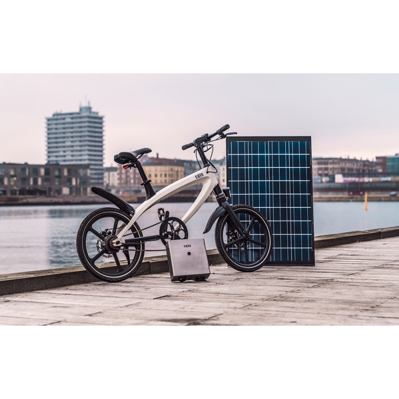 Solar E-bike - kit solare 200W per ricarica bici elettrica - Ipersolar