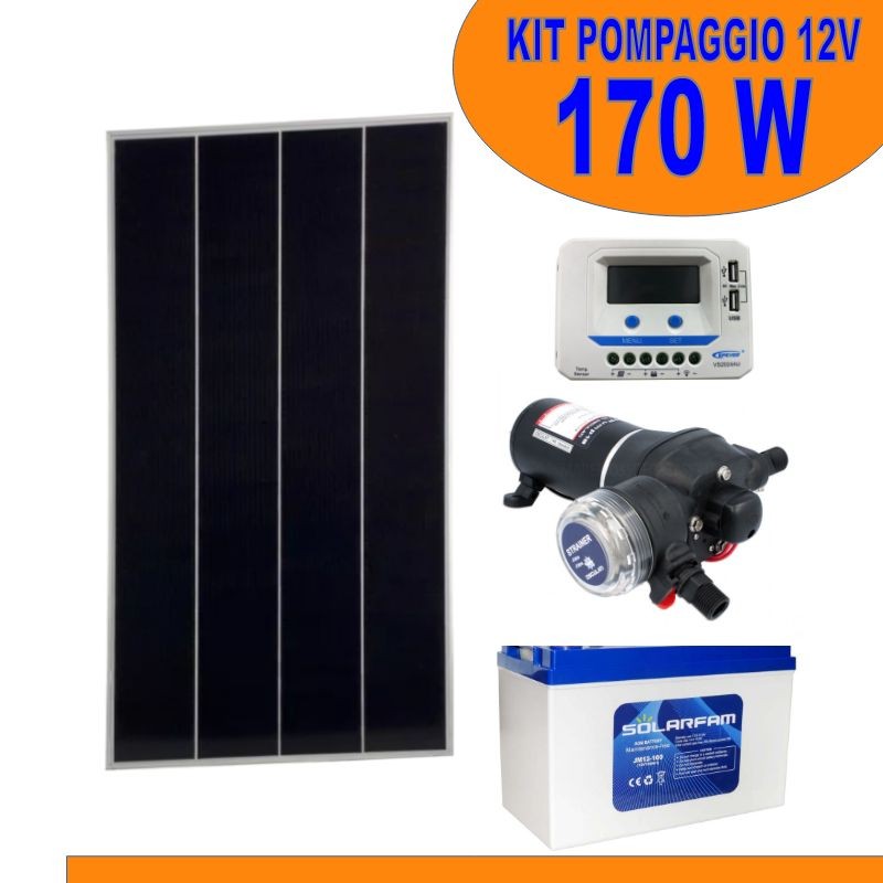 Kit cavi batteria 4mmq 2m con occhielli + Portafusibile e fusibili -  Ipersolar