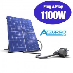 Kit Fotovoltaico Plug & Play 1100W connesso alla rete - Inverter zucchetti