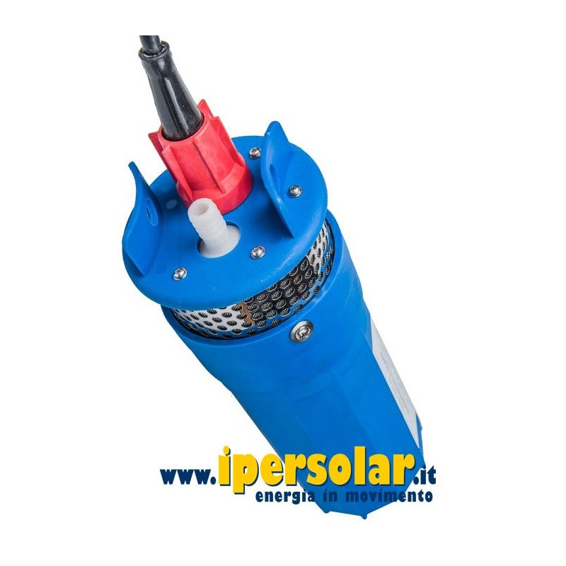 Pompa solare sommersa a diaframma 12V Prev. 70m Portata max 200L/h