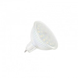 Faretto Led MR16 luce bianca calda 3,5W 24V - attacco GU5.3