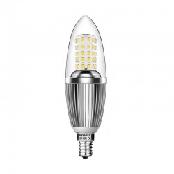 Lampada LED a oliva 4W 230V Luce calda [attacco E14]