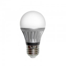Lampada LED a bulbo 5W 230V luce fredda 6000K [attacco E27]