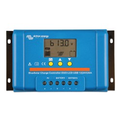 Regolatore di carica (DUO) PWM Victron Energy BLUESOLAR LCD e controllo...