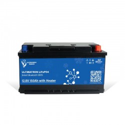 Batteria Litio Ultimatron LiFePO4 Smart BMS 150Ah 12.8V [UL12V-150Ah]