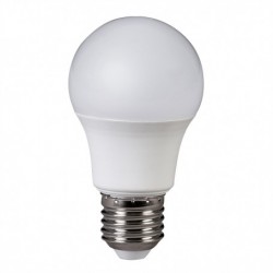 Lampadina LED a bulbo 5W 12V 24V Luce fredda [attacco E27]