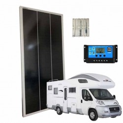 Kit fotovoltaico 170W Monocristallino + staffe bianche