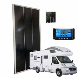 Kit fotovoltaico 170W Monocristallino + staffe nere