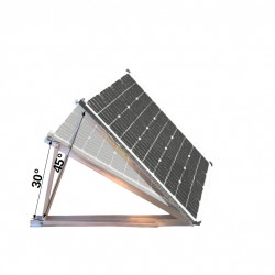 Struttura di sostegno modulare 30° e 45° per modulo fotovoltaico su tetto