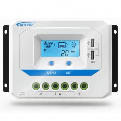 VS6048AU Epever - Regolatore di carica PWM 60A 12V 24V 36V 48V con display